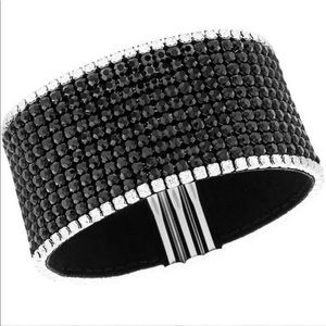 SWAROVSKI “Best” bracelet, never worn, black crystals